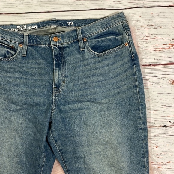 J. Crew Slim boyfriend jean in Tinted Indigo wash - Picture 7 of 12